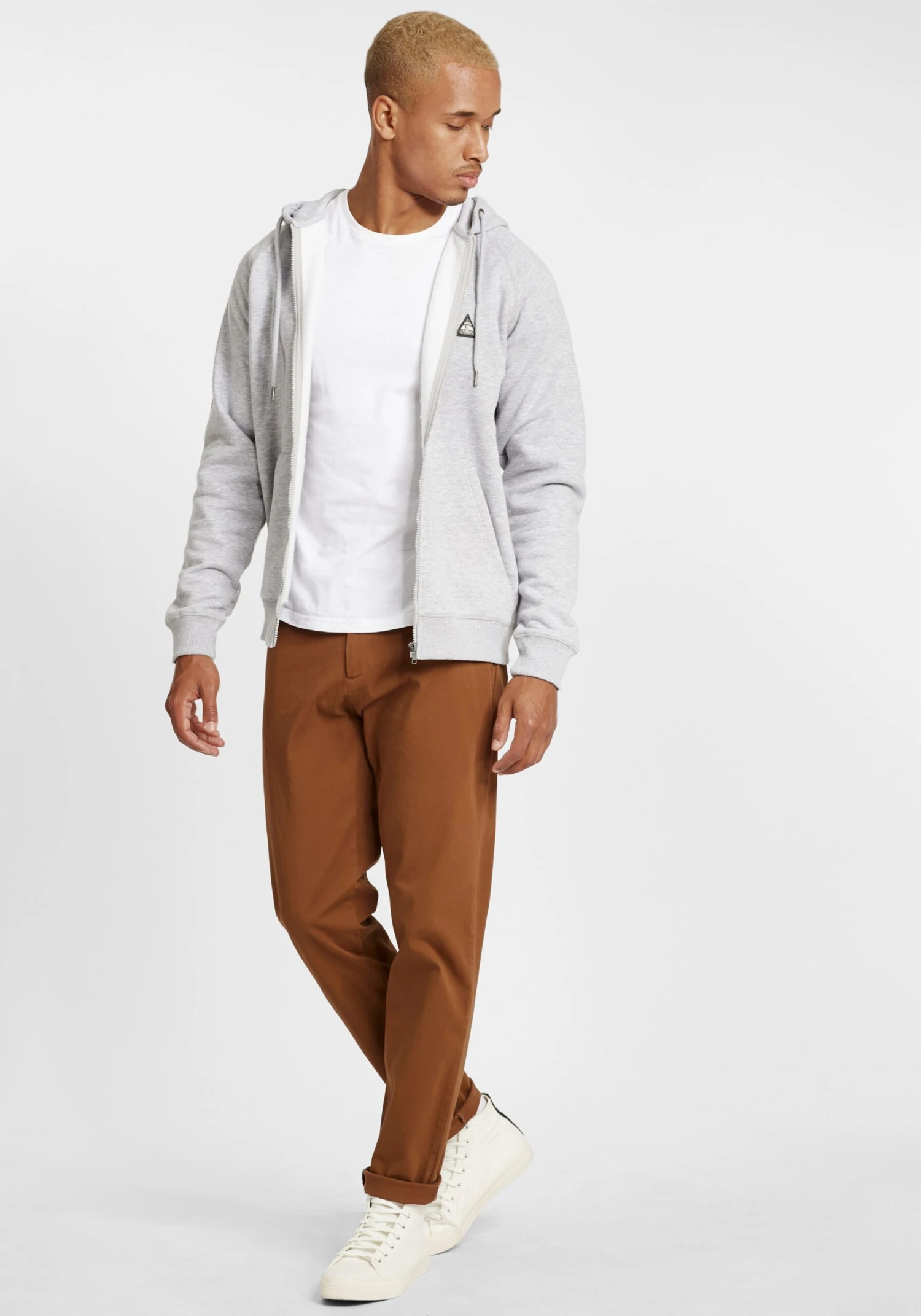 Blend Sweatvesten Met Capuchon Sweatvest Nuka Heren Grijs 3 Blend Sweatvesten Met Capuchon Sweatvest Nuka Heren Grijs - Afbeelding 3