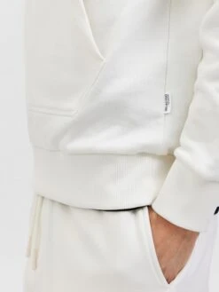 Selected Homme Hoodies Sweatshirt Jackman Heren Wit -Herenkleding 526bf1c8269d67cf49a0a434568b426d