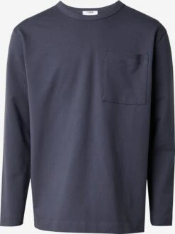 Longsleeves Shirt Gabriel Heren Nachtblauw