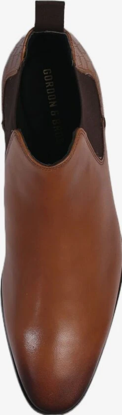 Enkelboots Chelsea Boots Heren Cognac -Herenkleding 5335b1eb9e0777ba4bfe29e5a6b21148