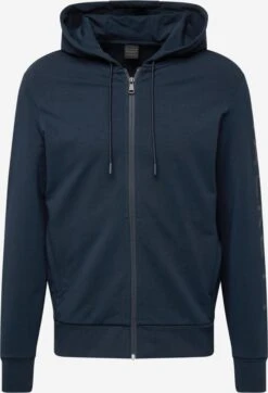 Hackett London Sweatvesten Met Capuchon Sweatvest Heren Navy / Nachtblauw