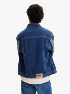 Desigual Spijkerjassen Tussenjas YUMALAY Heren Blauw -Herenkleding 547556b8dd1072d08fffa54b0a148c69