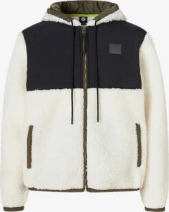 North Sails Fleece Jassen Fleece Jas Recycled Fleece Sweatshirt Heren Wit