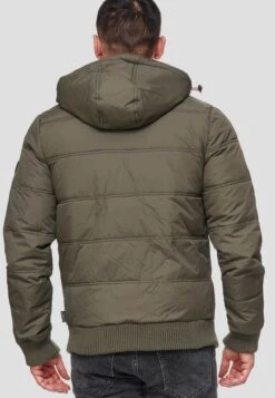 Indicode Jeans Winterjassen Winterjas Adrian ZA Heren Olijfgroen -Herenkleding 56b9f3b6cb620ccd2bb394042bf1fd0b