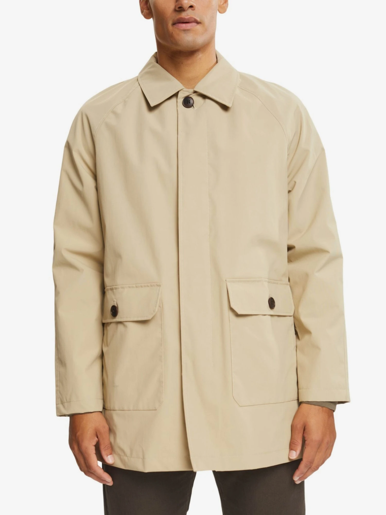 ESPRIT Tussenmantels Tussenjas Heren Beige 2 ESPRIT Tussenmantels Tussenjas Heren Beige - Afbeelding 2