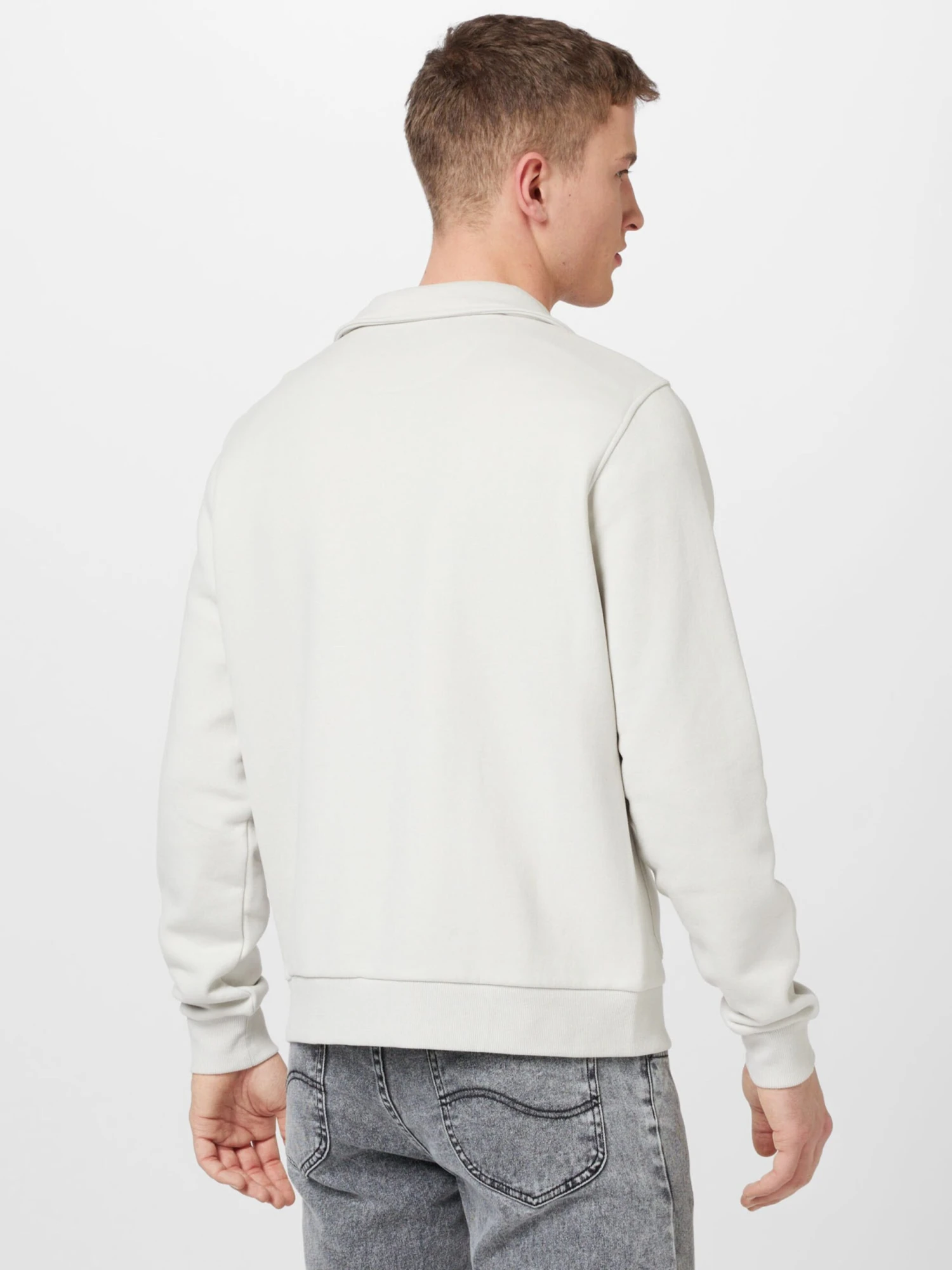 QS By S.Oliver Sweatvesten Sweatvest Heren Lichtgrijs 3 QS By S.Oliver Sweatvesten Sweatvest Heren Lichtgrijs - Afbeelding 3