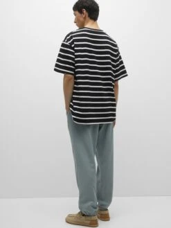 PULL & BEAR Pantalons Tapered Broek Heren Smoky Blue 9 PULL & BEAR Pantalons Tapered Broek Heren Smoky Blue -Herenkleding 5a109fdca4dfaa3d02cbe4af5ca9a0fb