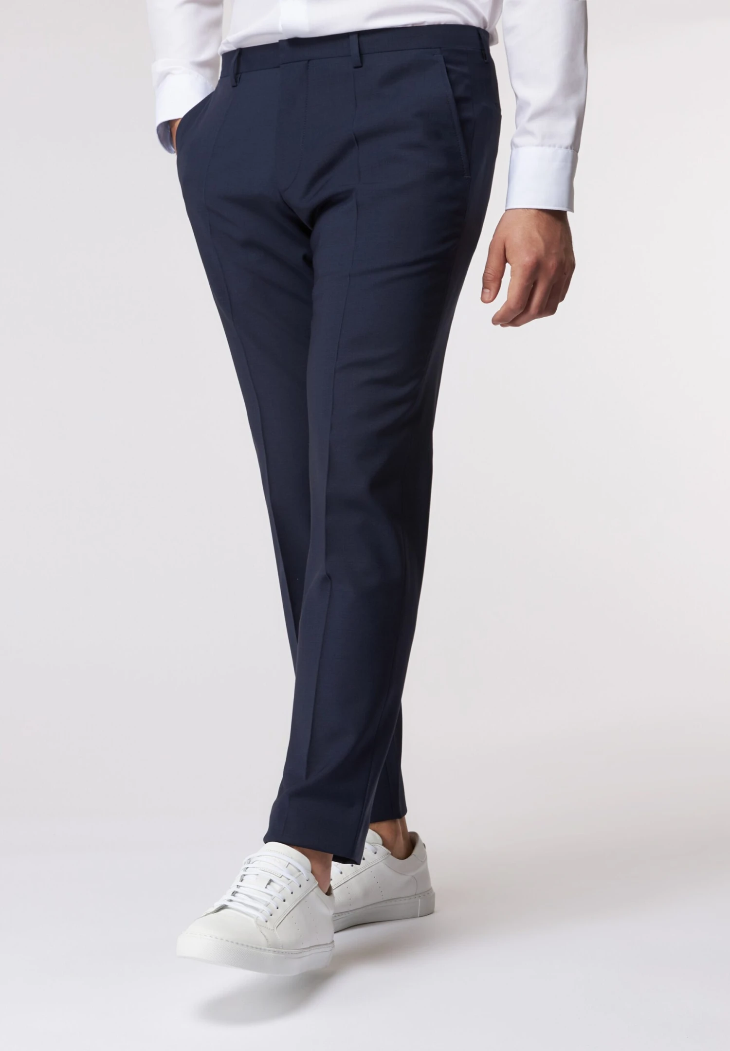ROY ROBSON Pantalons Slimfit Broek Heren Donkerblauw 2 ROY ROBSON Pantalons Slimfit Broek Heren Donkerblauw - Afbeelding 2