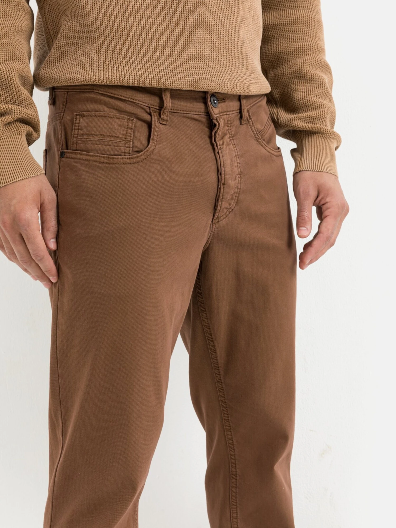 Camel Active Pantalons Regular Broek Heren Bruin 7 Camel Active Pantalons Regular Broek Heren Bruin - Afbeelding 7