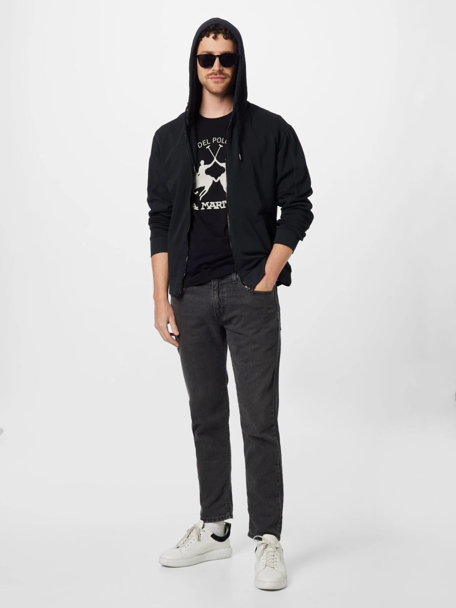 Redefined Rebel Sweatvesten Met Capuchon Sweatvest Hamza Heren Zwart 5 Redefined Rebel Sweatvesten Met Capuchon Sweatvest Hamza Heren Zwart - Afbeelding 5