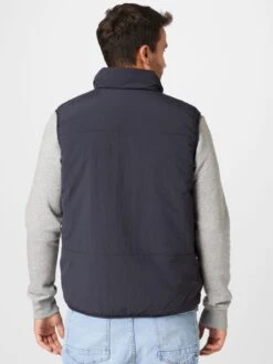 TOM TAILOR Denim Bodywarmers Bodywarmer Heren Antraciet -Herenkleding 5eef261cb03b978f9d9aabc873a42148