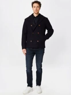 Anerkjendt Tussenmantels Tussenjas BØRGE Heren Navy -Herenkleding 5f87378cc61196ef0e9865ab495e329b