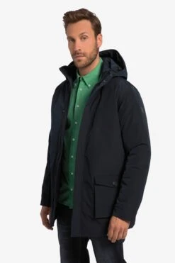 JP1880 Parkas Winterparka Heren Navy -Herenkleding 60dd14a186b4ebde23515fdb2414a243