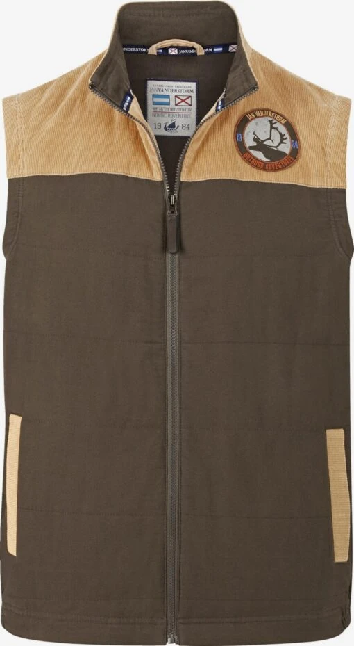 Bodywarmers Bodywarmer Hring Heren Bruin