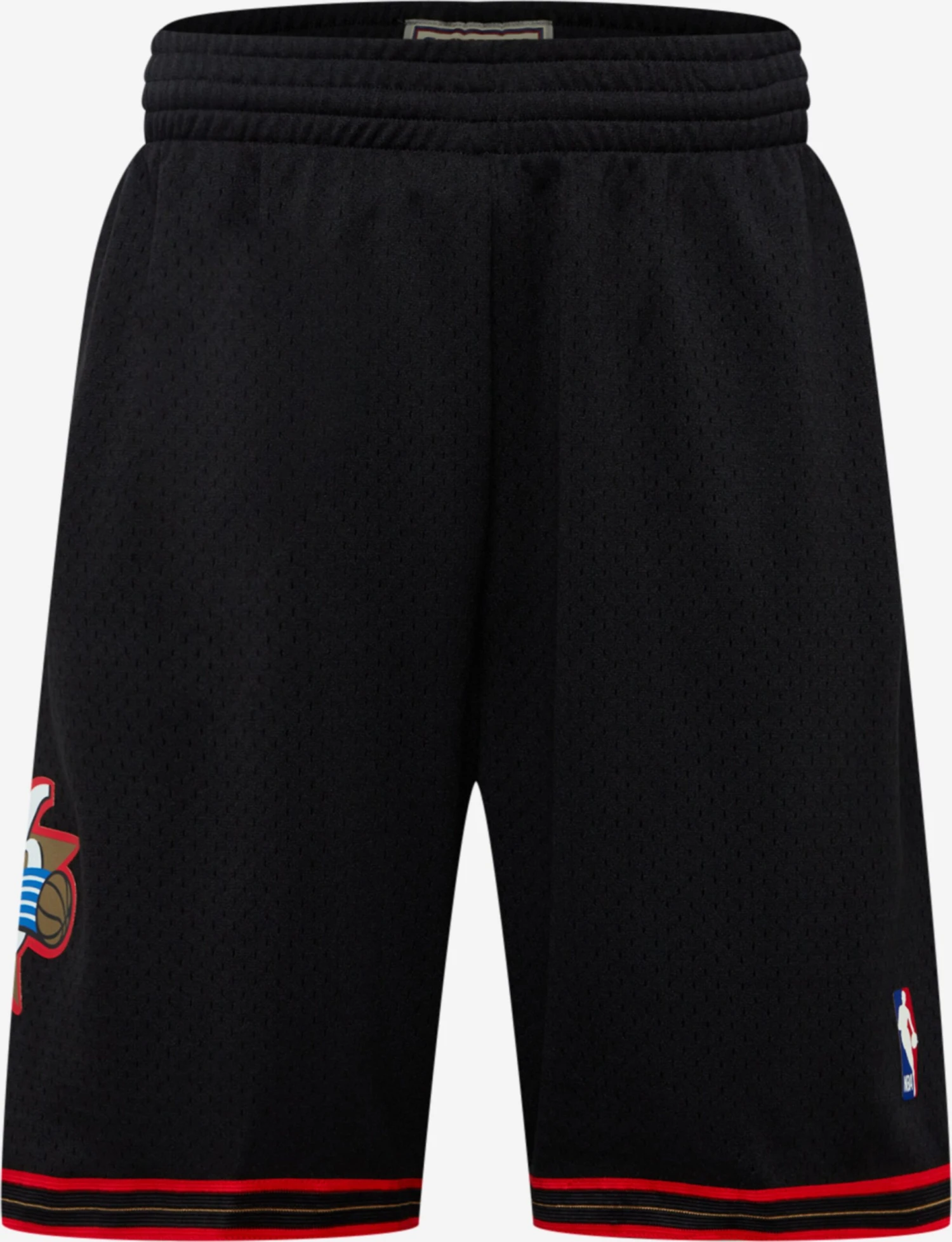 Mitchell & Ness Shorts Loosefit Functionele Broek Heren Zwart 1 Mitchell & Ness Shorts Loosefit Functionele Broek Heren Zwart