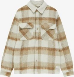 PULL & BEAR Tussenjassen Tussenjas Heren Beige / Lichtbeige / Donkerbeige