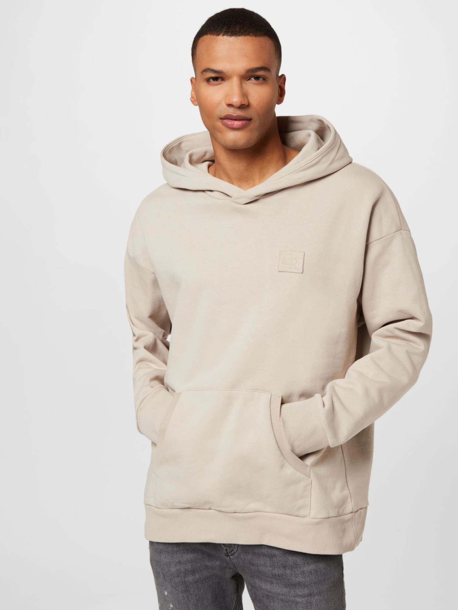 COLOURFUL REBEL Hoodies Sweatshirt Heren Stone Grey 3 COLOURFUL REBEL Hoodies Sweatshirt Heren Stone Grey - Afbeelding 3