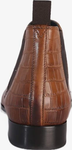 Enkelboots Chelsea Boots Heren Cognac -Herenkleding 63962f6b4b34080742feccae902652c4