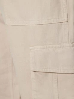 BERSHKA Cargobroeken Regular Cargobroek Heren Ecru -Herenkleding 6441719f4762724aa52e8694c8e69869