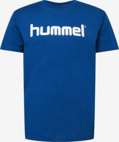 Hummel T-shirts Shirt Heren Royal Blue/koningsblauw