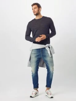 Tiger Of Sweden Crewneck Truien Regular Fit Trui Nichols Heren Antraciet -Herenkleding 661eead92b755822087471d80245544d