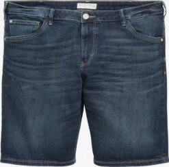 Denim Shorts Slimfit Jeans Heren Donkerblauw