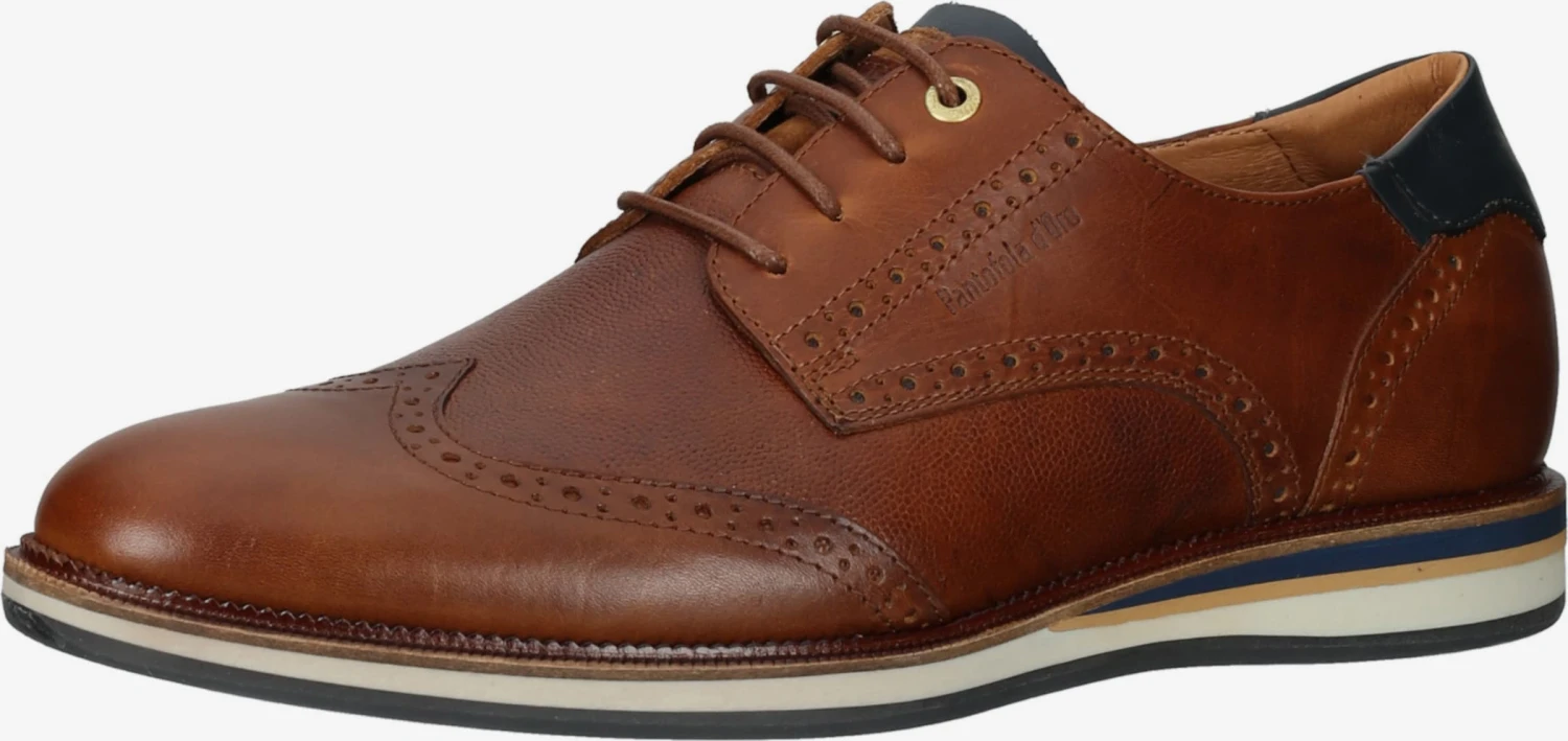 Pantofola D'Oro Casual Veterschoenen Veterschoen Rubicon Uomo Heren Cognac 1 Pantofola D'Oro Casual Veterschoenen Veterschoen Rubicon Uomo Heren Cognac