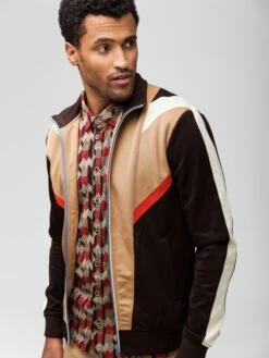 Sweatvesten Sweatvest The Star Of A Story Heren Beige / Donkerbruin -Herenkleding 6a1ede0fb1f298547b91c7de3c44094a