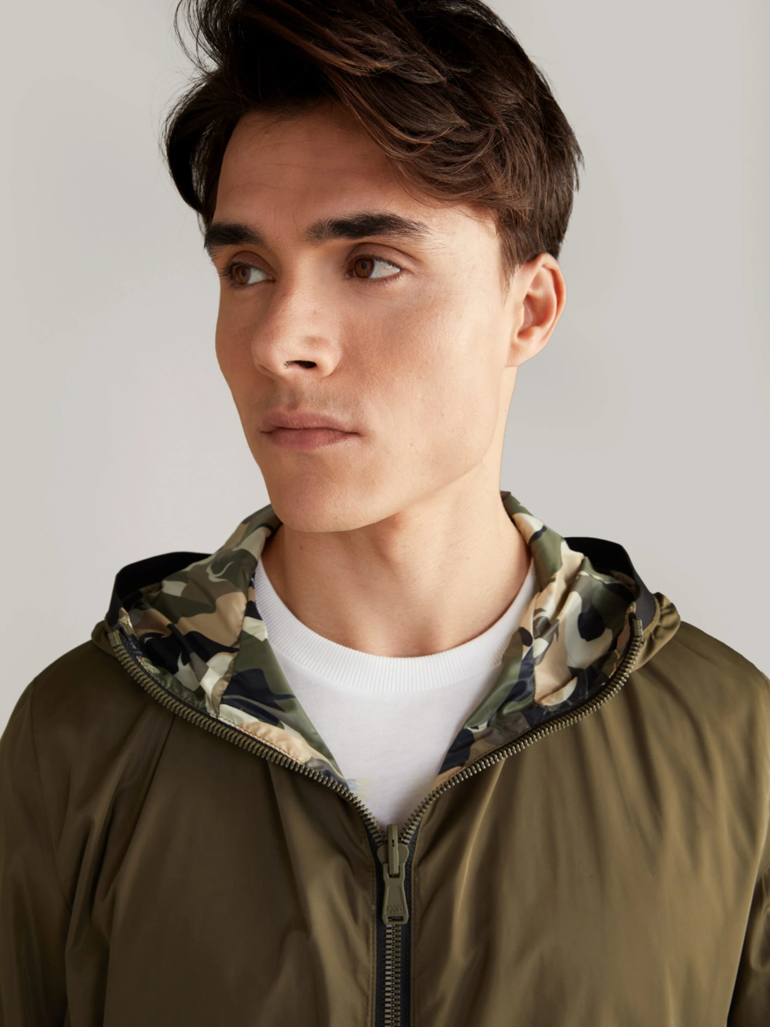 Joop Jeans Tussenjassen Tussenjas Lannie Heren Olijfgroen 6 Joop Jeans Tussenjassen Tussenjas Lannie Heren Olijfgroen - Afbeelding 6