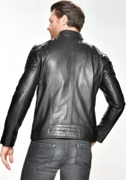 Maze Leren Jassen Tussenjas Rocha Heren Zwart -Herenkleding 6adfe17cb17297859b142d88ad912626