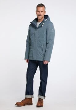 Schmuddelwedda Winterjassen Winterjas Heren Duifblauw -Herenkleding 6b69e9a64ae6fb90548912277392aeb2