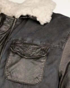 Maze Leren Jassen Tussenjas Guanare Heren Nachtblauw -Herenkleding 6cffde9b316637efb0c5f6ae7b9d8f2c