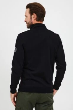 Sweatvesten Sweatvest LENNE Heren Zwart -Herenkleding 6defd93d193151309b980dc8b8d408ce