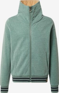 Sweatvesten Sweatvest Become Something More Heren Groen Gemêleerd