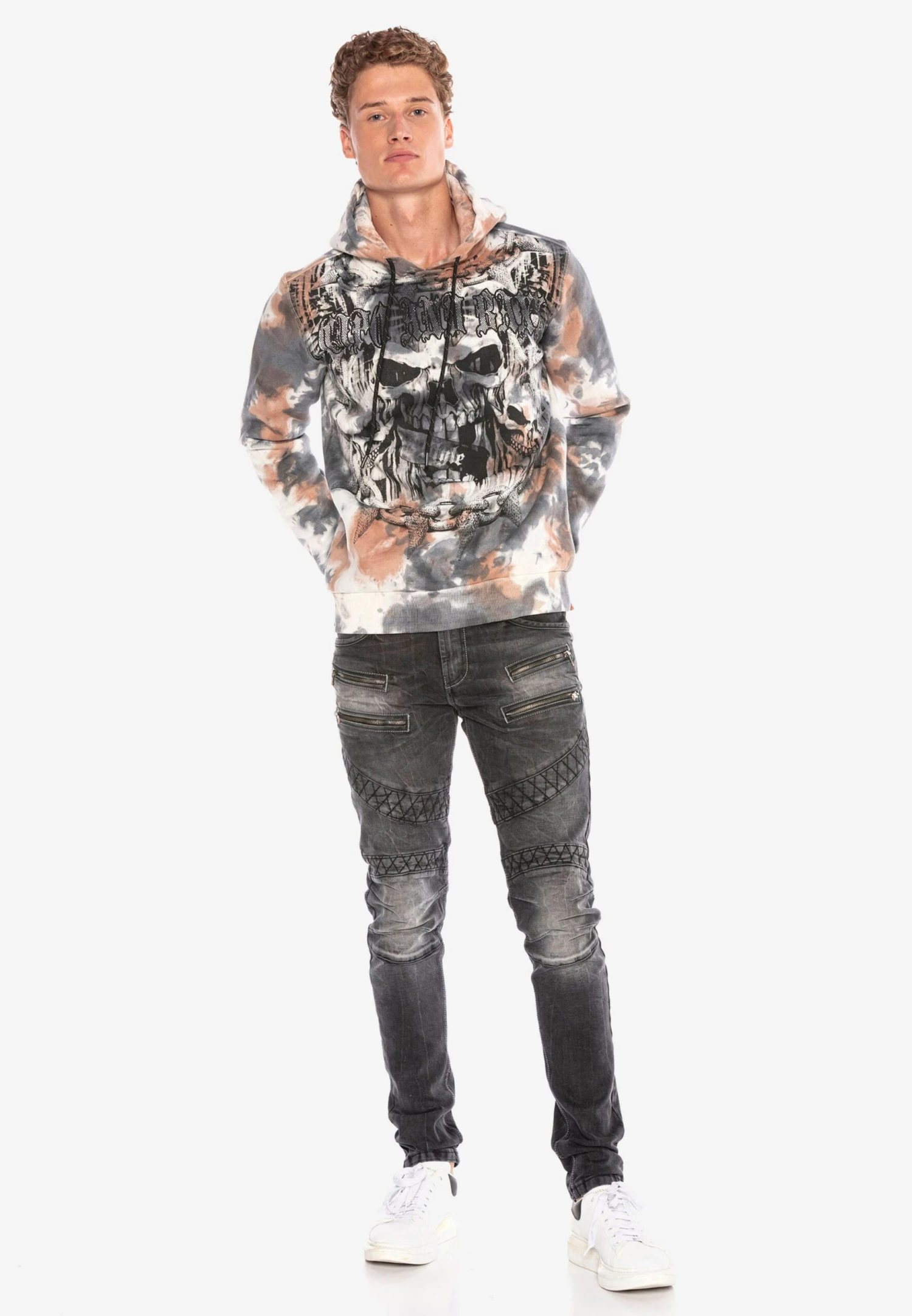 Cipo & Baxx Hoodies Sweatshirt Heren Gemengde Kleuren 4 Cipo & Baxx Hoodies Sweatshirt Heren Gemengde Kleuren - Afbeelding 4