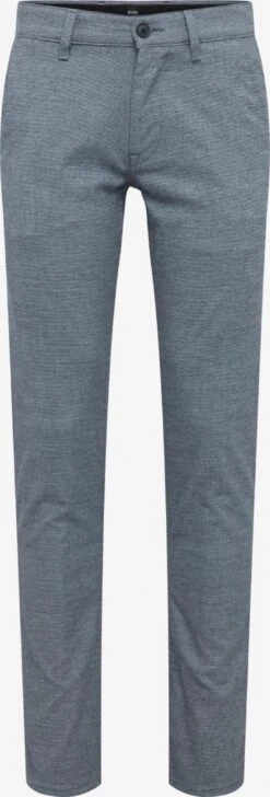 BOSS ORANGE Chinos Slimfit Chino Heren Duifblauw