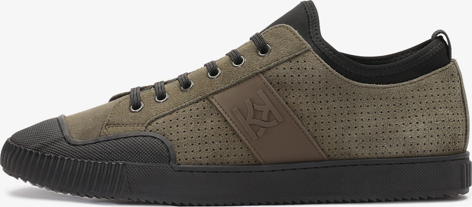 Kazar Casual Sneakers Sneakers Laag Heren Kaki 1 Kazar Casual Sneakers Sneakers Laag Heren Kaki