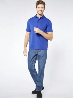 Polos Shirt Heren Blauw -Herenkleding 727cfadedada0a0dd7b5a64c2e66d888