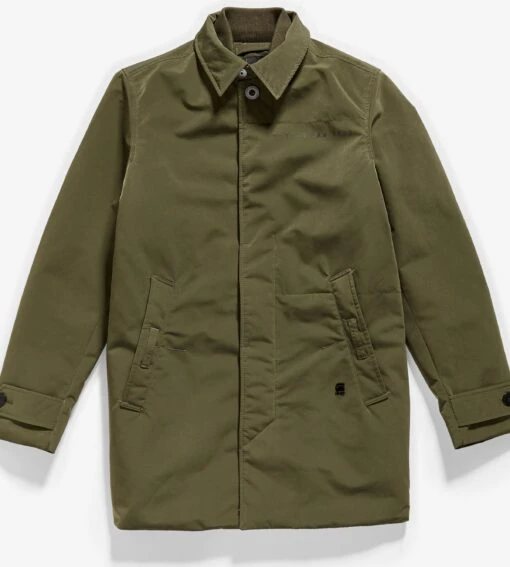 G-Star Raw Tussenmantels Tussenjas Heren Olijfgroen