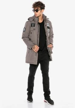Parkas Winterparka Westminster Heren Grijs -Herenkleding 75c678340929ab7db0ecc42d692166e7