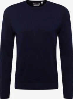 S.Oliver Crewneck Truien Trui Heren Marine