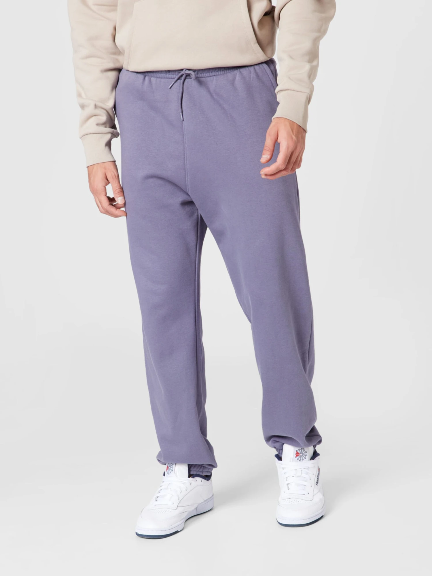 WEEKDAY Sweatpants Tapered Broek Heren Sering 3 WEEKDAY Sweatpants Tapered Broek Heren Sering - Afbeelding 3
