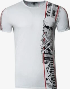 T-shirts Shirt Heren Grijs