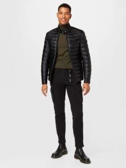 Strellson Cargobroeken Loosefit Cargobroek Lucco Heren Zwart -Herenkleding 79b9761b2a5d2d91ec6657e459cbd080