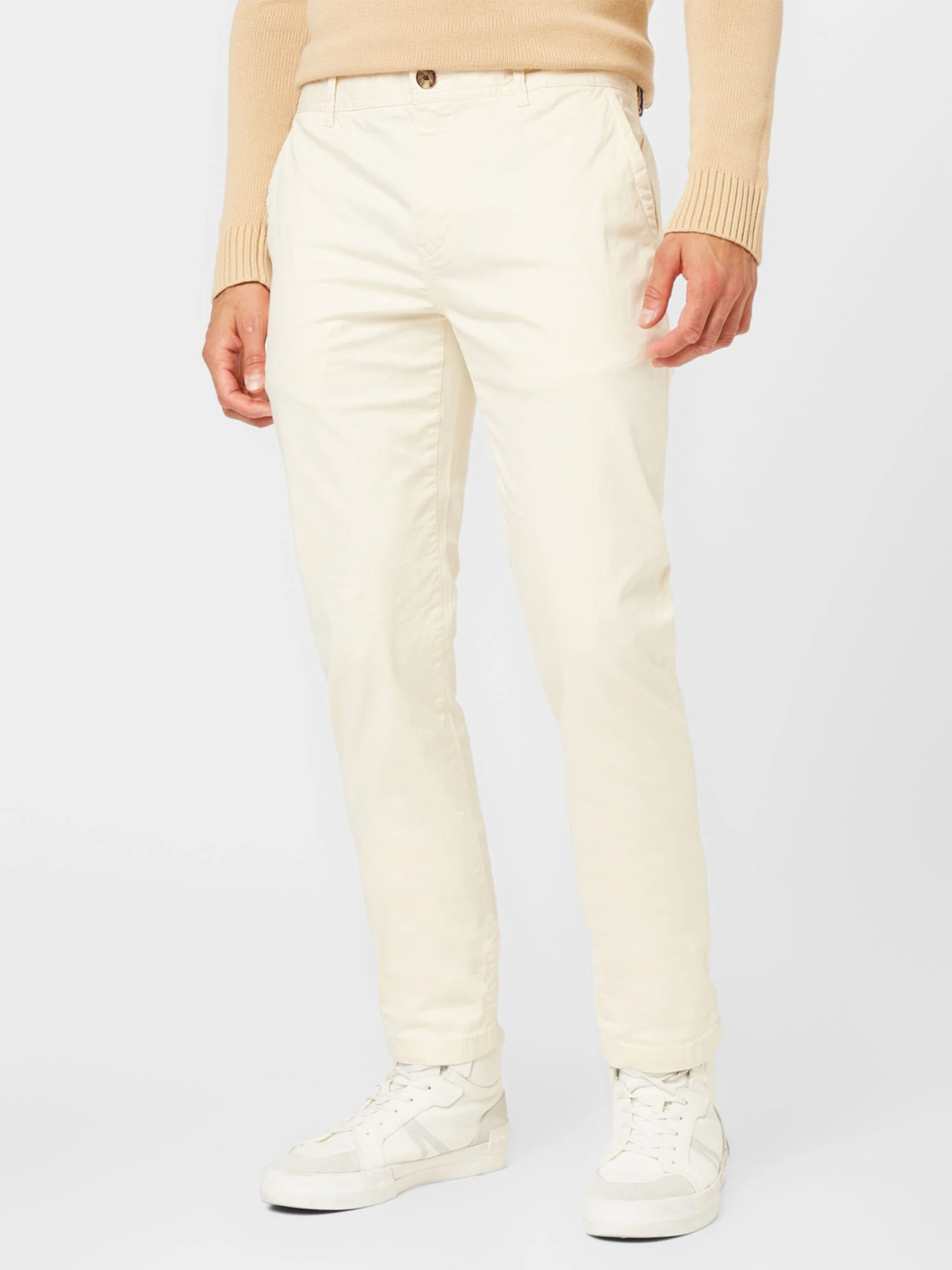 Scotch & Soda Chinos Slimfit Chino Mott Heren Ecru 3 Scotch & Soda Chinos Slimfit Chino Mott Heren Ecru - Afbeelding 3