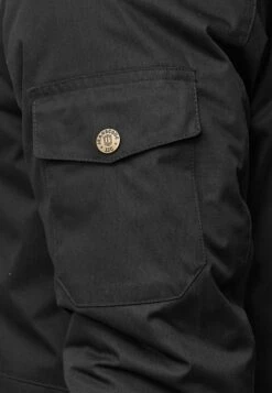 Indicode Jeans Winterjassen Winterjas Elmhurts Heren Zwart -Herenkleding 7a7d49019c5b1a7835f7bddafc07b803