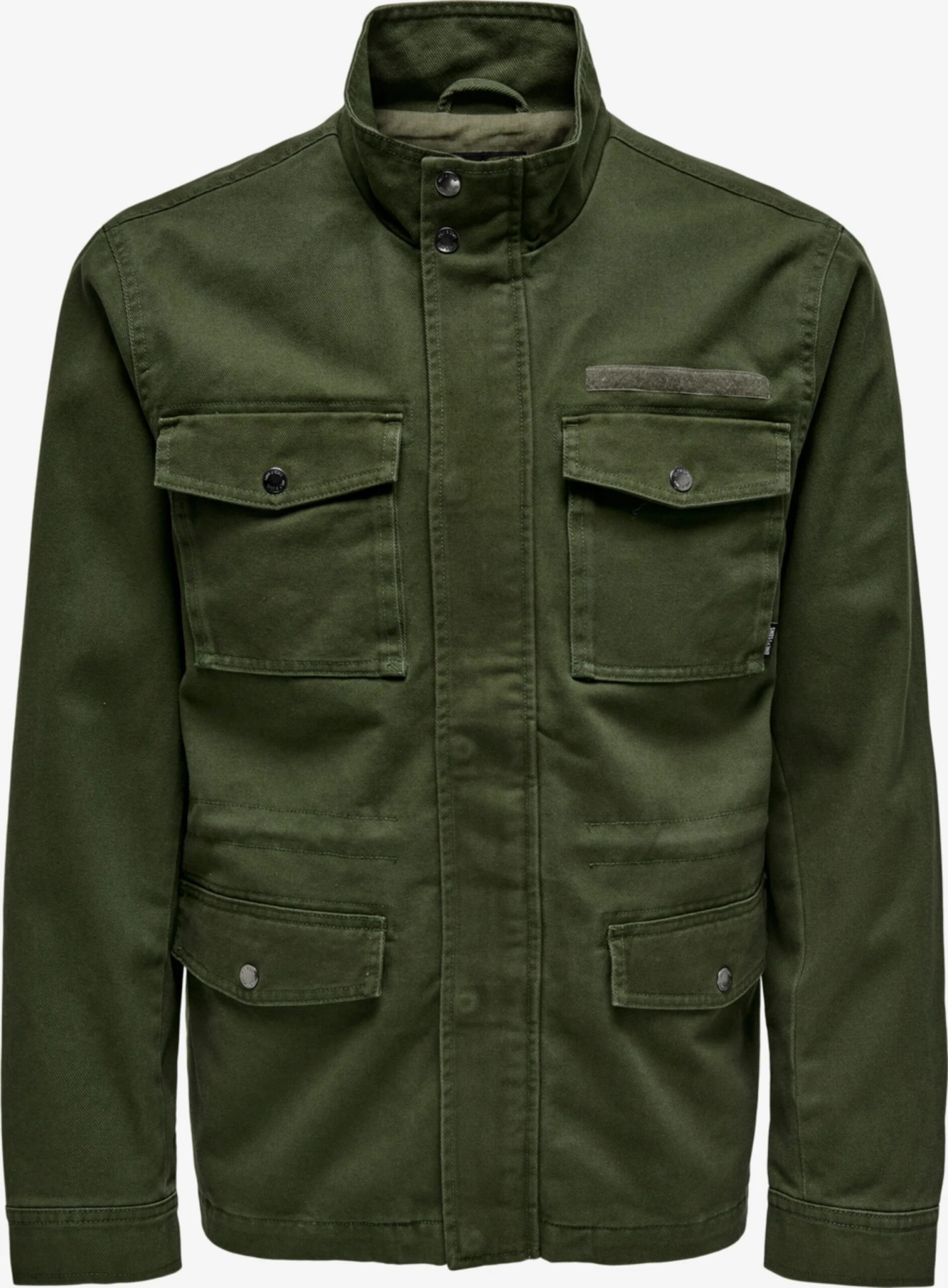 Only & Sons Spijkerjassen Tussenjas Dennis Heren Olijfgroen