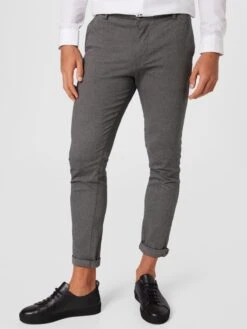 Jack & Jones Chinos Slimfit Chino Marco Heren Grijs Gemêleerd -Herenkleding 7ba1bb694d8393814efbeb47f4fb650a