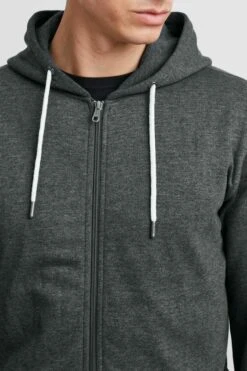 Sweatvesten Met Capuchon Sweatvest GARRICK Heren Donkergrijs -Herenkleding 7c6b2a75c10b09b23ff143a5eb472742