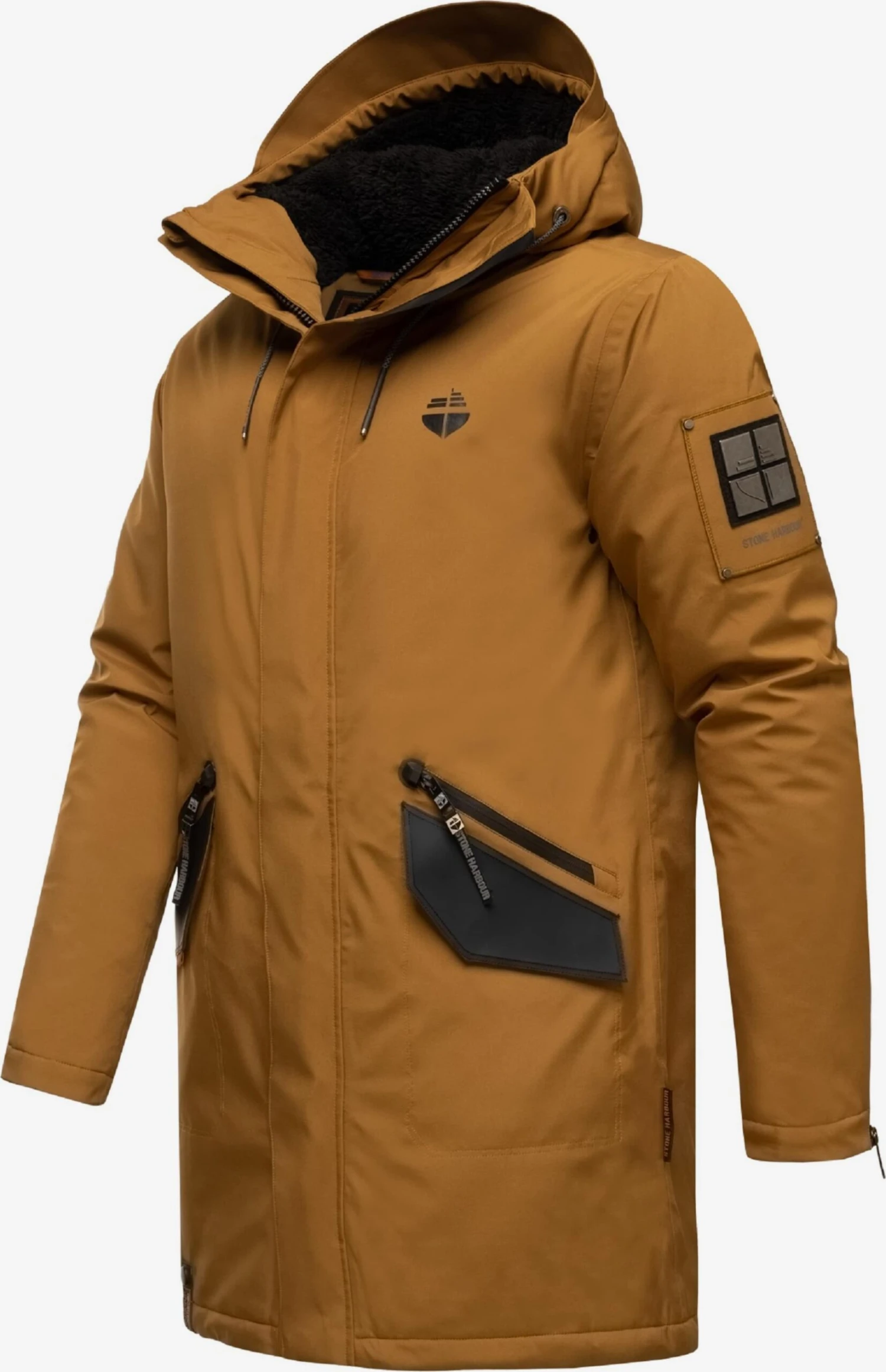 Parkas Winterparka Ragaan Heren Karamel 2 Parkas Winterparka Ragaan Heren Karamel - Afbeelding 2